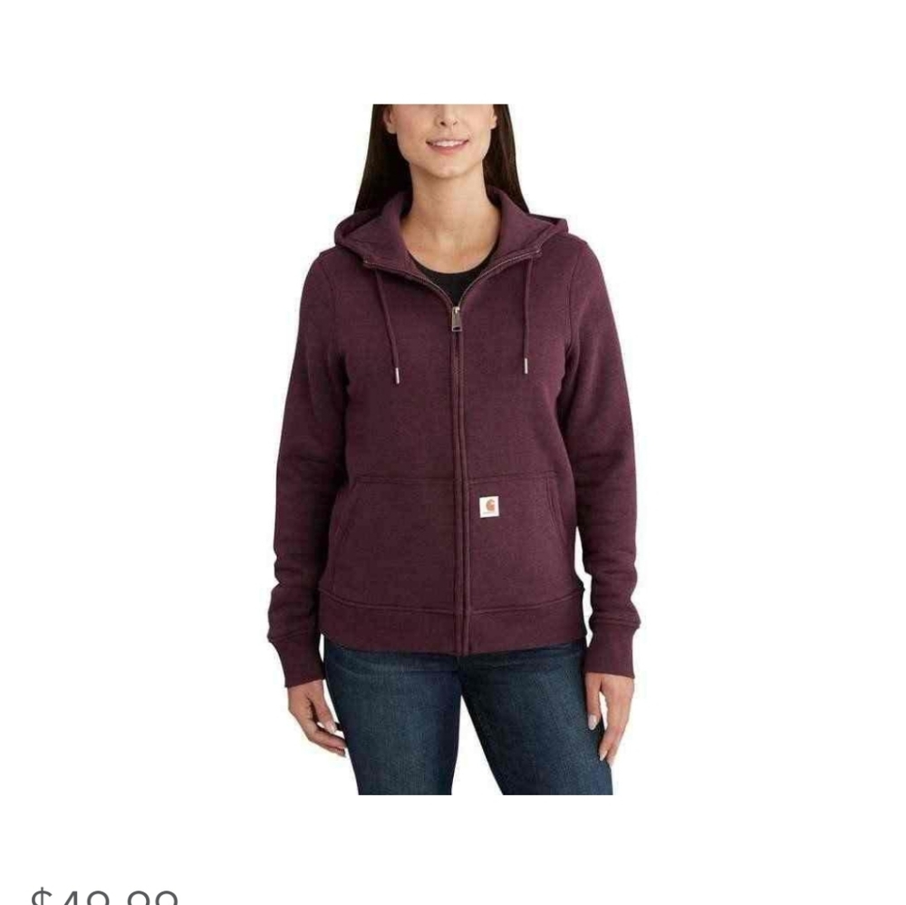 Carhartt zip up hoodie
